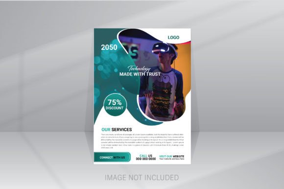 Download Hi-tech Technology Presentation Flyer - Tech Collection