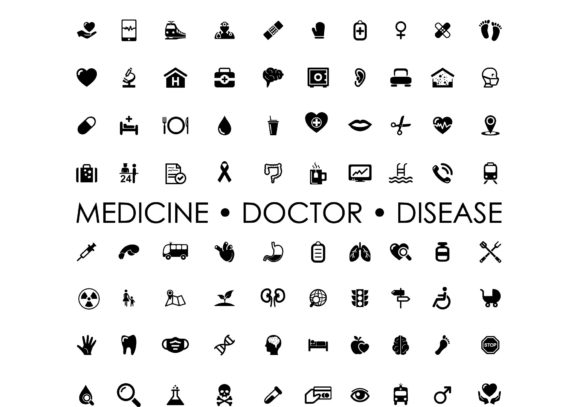 Download MEDICINE Icon Set - Medicine Collection