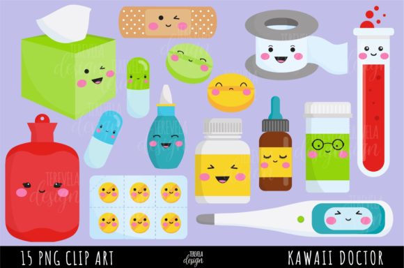 Download KAWAII DOCTOR, PILLS Clipart, Medicine - Medicine Collection