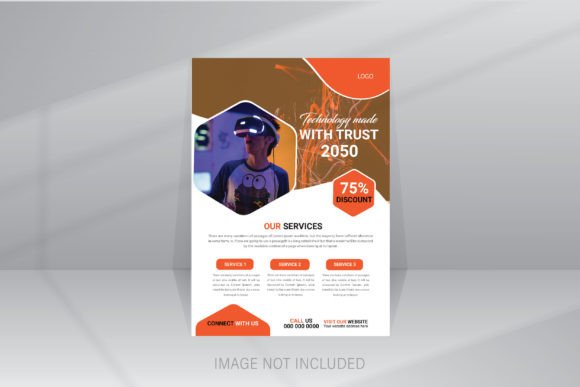 Download Hi-tech Technology Presentation Flyer - Tech Collection
