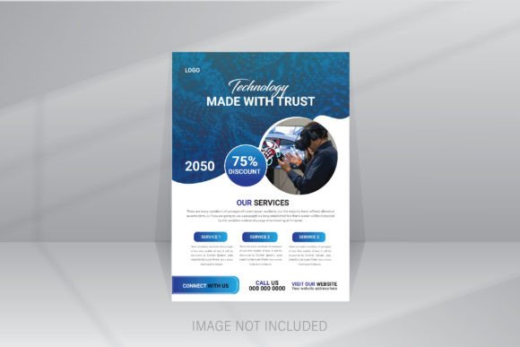 Download Hi-tech Technology Presentation Flyer - Tech Collection