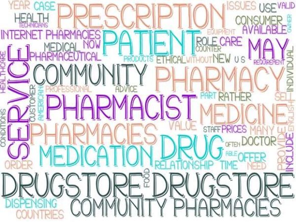 Download Drugstore Wordcloud Book Cover - Drugstore Collection